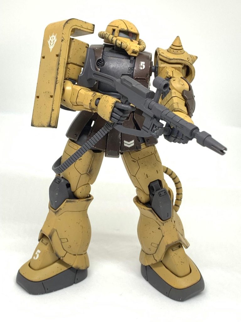 ザクII　デザートタイプ–3枚目/制作者：ハムダ