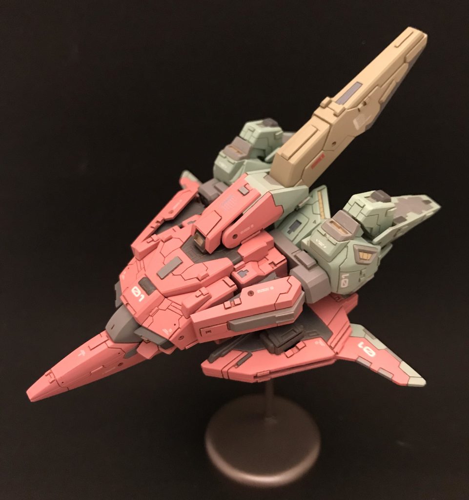 SD可変機体祭りーーちょうどいいキットを奇跡的に持ってました。BB戦士198のゼータです。　ギミック追加は苦手だけどインパクトは欲しいなぁーーでこうなりました笑　