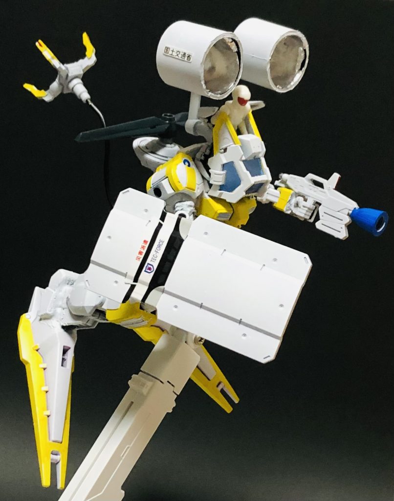 やっと出来ました‼️🙌最終的にレスキューロボに落ち着きましたよー😗