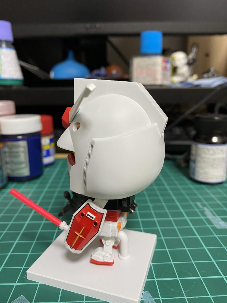 合わせ目消し、頑張りました