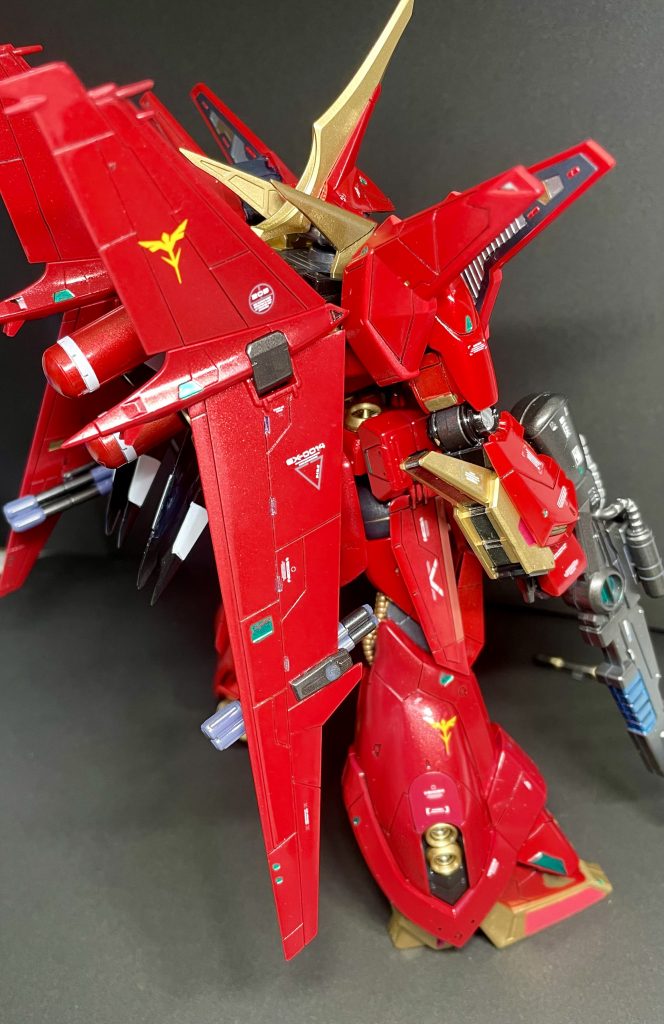 普段MGばかり作ってるから、今までキットの良さに依存してた部分に気づくいい勉強になりました。が、MGが好きなのでこれからもスケールは1/100ばっかり作ります(^^)