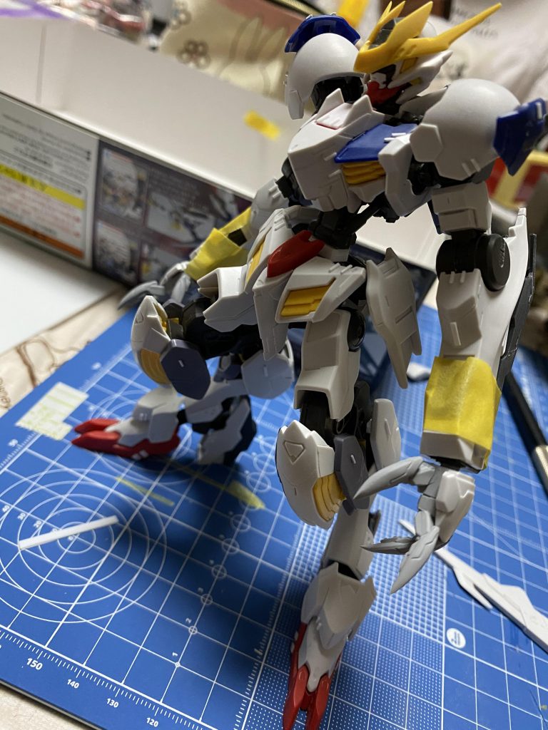 塗装前段階。いくつかバルバタウロスから部品を流用しました。