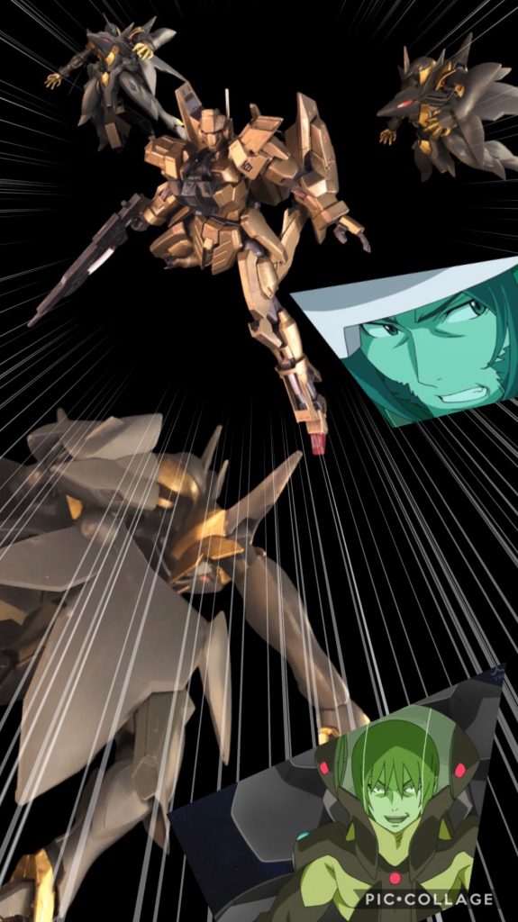 デシル「コイツ...。Xラウンダーでもない癖に...、しぶとい。」ラムサス「デシル様、トリカゴを使いましょう。」デシル「あ？なんだそりゃ？」ラムサス「ゼダス改に新搭載された武器です。可変して3方で囲み、見えないワイヤーで敵の動きを完全に封じます。」デシル「そのあとは嬲り殺しって事か。ハハハ！面白え。」ラムサス「では行きます！」