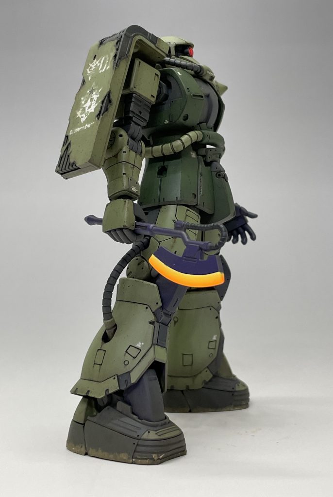 汚し塗装はやったことがなく、色んな表現は初めてなのですが、試行錯誤しながらなんとか仕上げました。