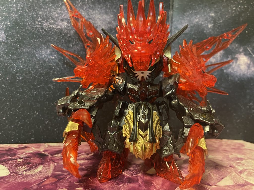 悟空獄猿形態。悟空は色々なところに穴が空いているのでお手軽に改造できます。なんだか上の司馬懿に似てきたのはご愛嬌w