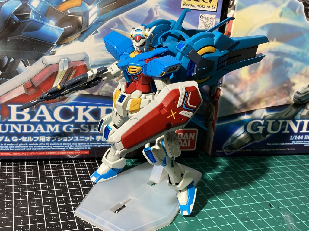 Gセルフ本体もさる事ながら、宇宙用パックもガッツリ合わせ目入って来てゾクゾクしました。この形状も相まって、またしても苦行でした。