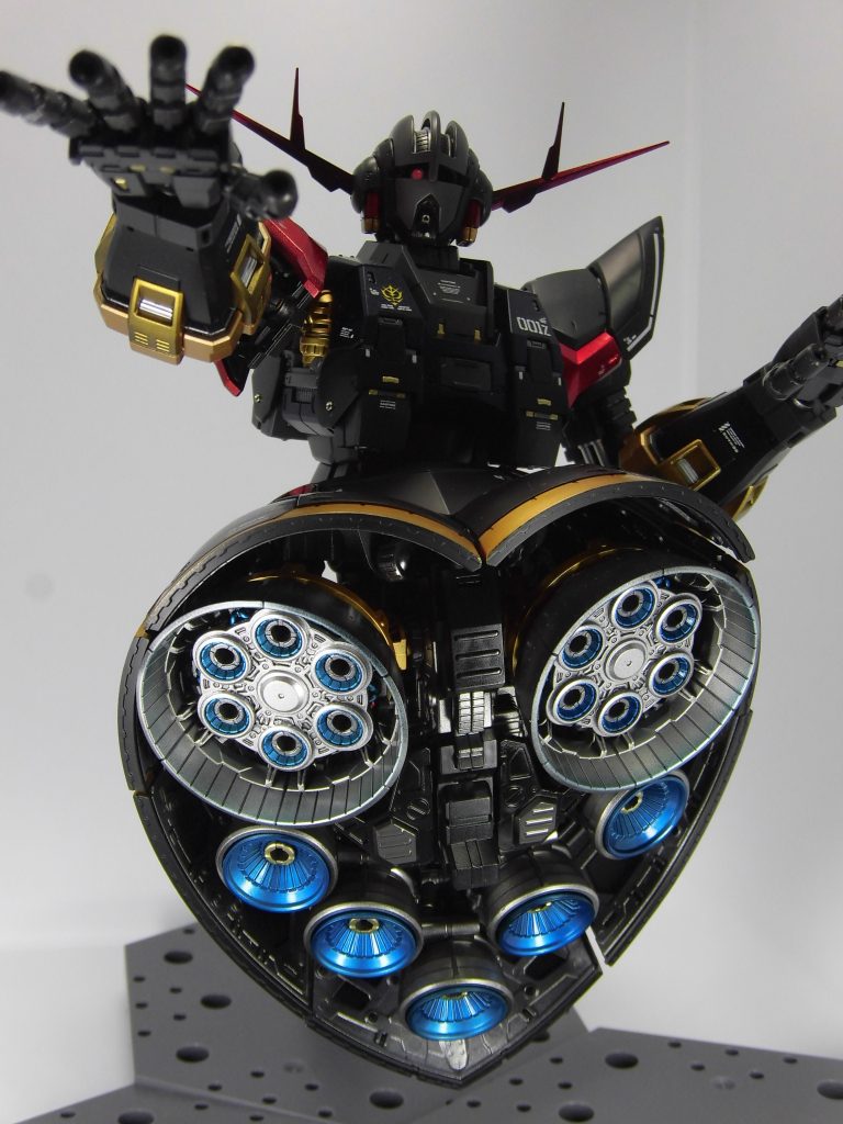 スカート下は金属塗装を施しました