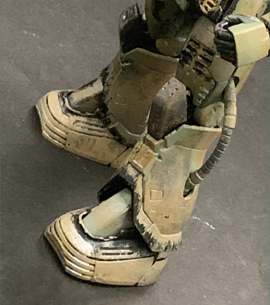 足元のアップ、ここが1番見てほしい