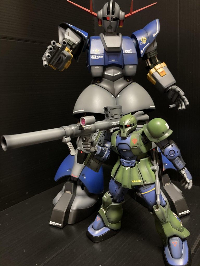 大佐‼️ビーム主体のその機体では・・・邪魔をするなぁーっ‼️あー💦コレも別のヤツだった🤣