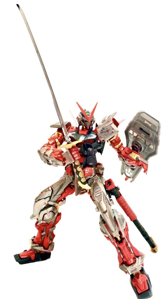 ガンダムアストレイレッドフレーム(RG)–2枚目/制作者：aniki036