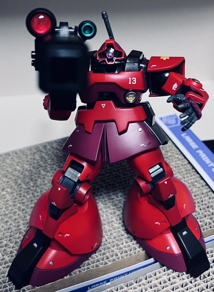 MG シャア専用リックドム｜NINさんのガンプラ作品｜GUNSTA（ガンスタ）