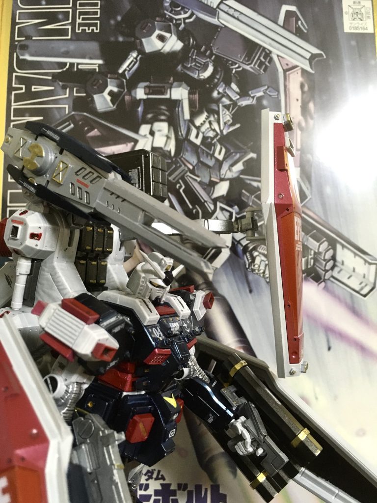 初代パッケージポーズで!白い部分はスピンモールドこれでもかっ!てやりました!たぶん100は超えてます。