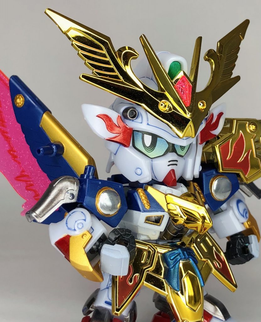 メッキ以外の金色はガイアカラーのスターブライトゴールドをベースに同社の純色カラーを加えて色味を濃くしています。しゃばろくさんのジェネリック下品ゴールドを参考にさせていただいてますしゃばろくさん↓https://gumpla.jp/author/shaba63