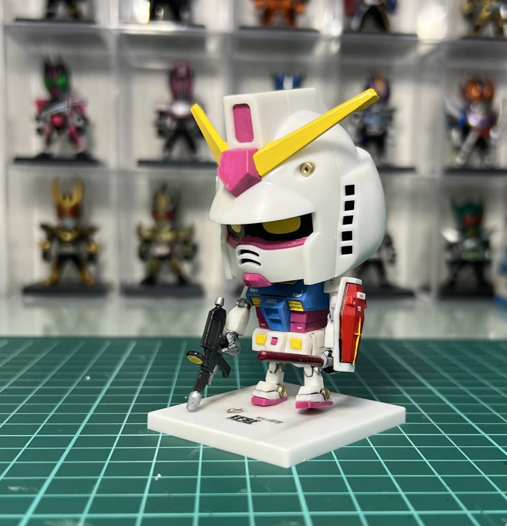 なんとも言えない可愛さが上手く表現されている良いキットでした！rimex素材は密度が高くすべすべしてて良いかんじ！少し粉が出る事と強度が弱いのが弱点💦