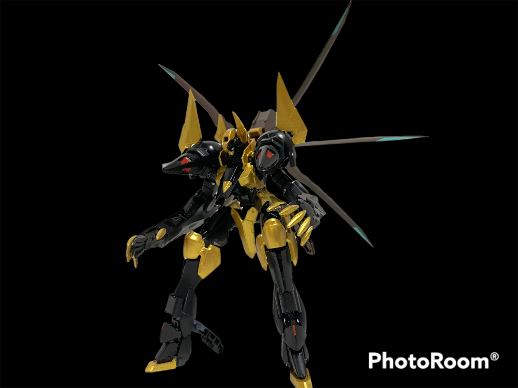 ランドスピナー展開状態余ってたコアガンダムの足首とフレームを流用