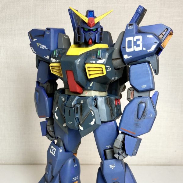 旧キット　1/100 ガンダムmk-Ⅱ ティターンズ
