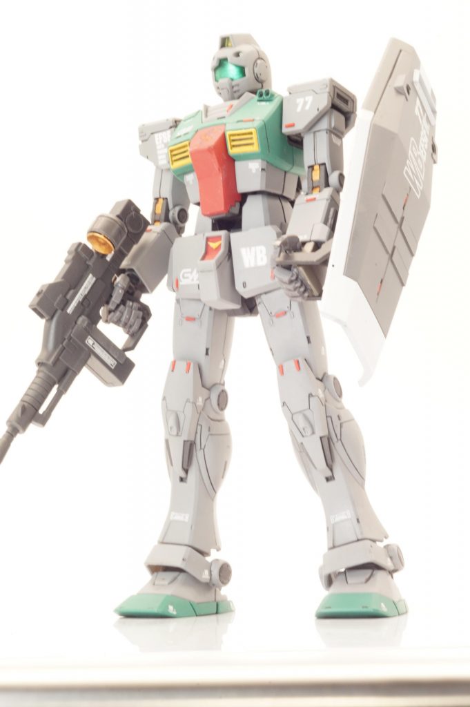 MG スレッガー・ロウ専用ジム–2枚目/制作者：tomokazusan@ganbaranai