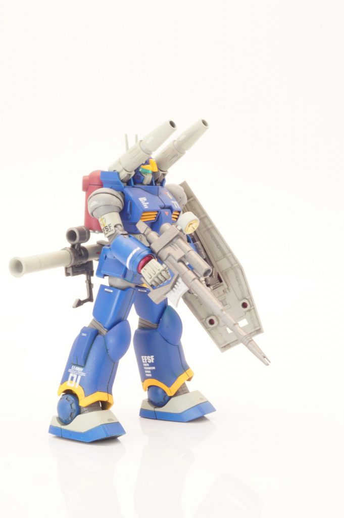 HG スレッガー・ロウ専用ガンキャノン–2枚目/制作者：tomokazusan@ganbaranai