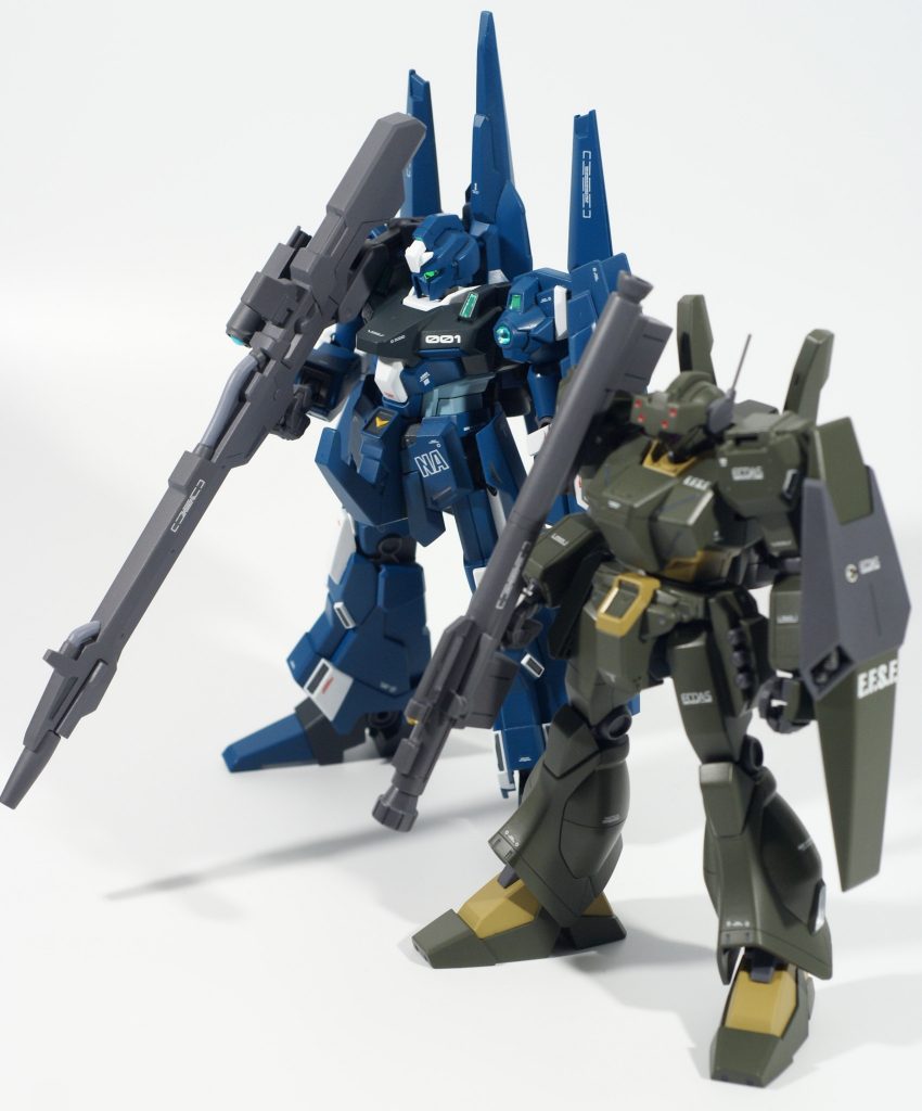 今回は、ジェガン(エコーズ仕様)と同時製作しましたのでそちらも是非ご覧ください!https://gumpla.jp/hg/1141278モデグラ風に。