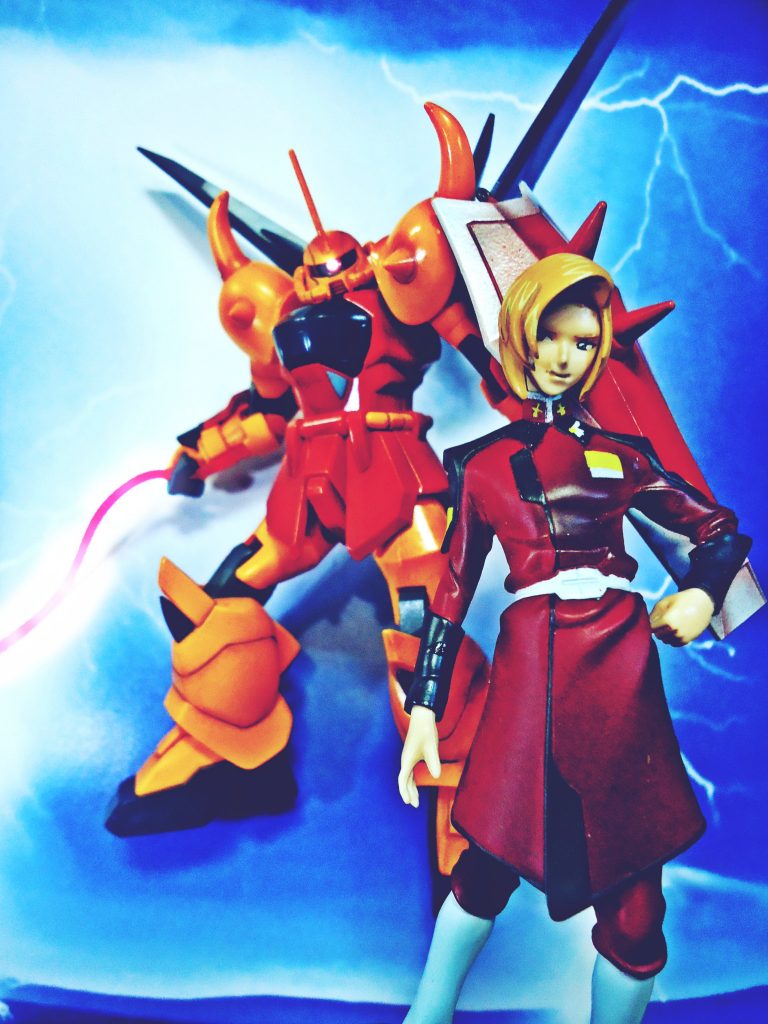 グフイグナイテッドは雷の背景が似合いますね♬