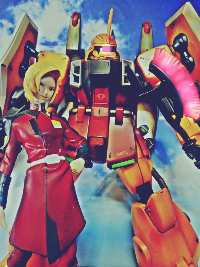 旧キットのブレイズザクファントムさんHGUCと絡むのに伴って3度目のお色直しです(笑)