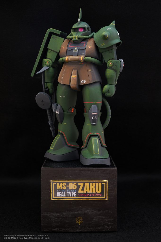 1/100 MS-06 ZAKU REAL TYPE リアルタイプ ザク–2枚目/制作者：EF_Dock