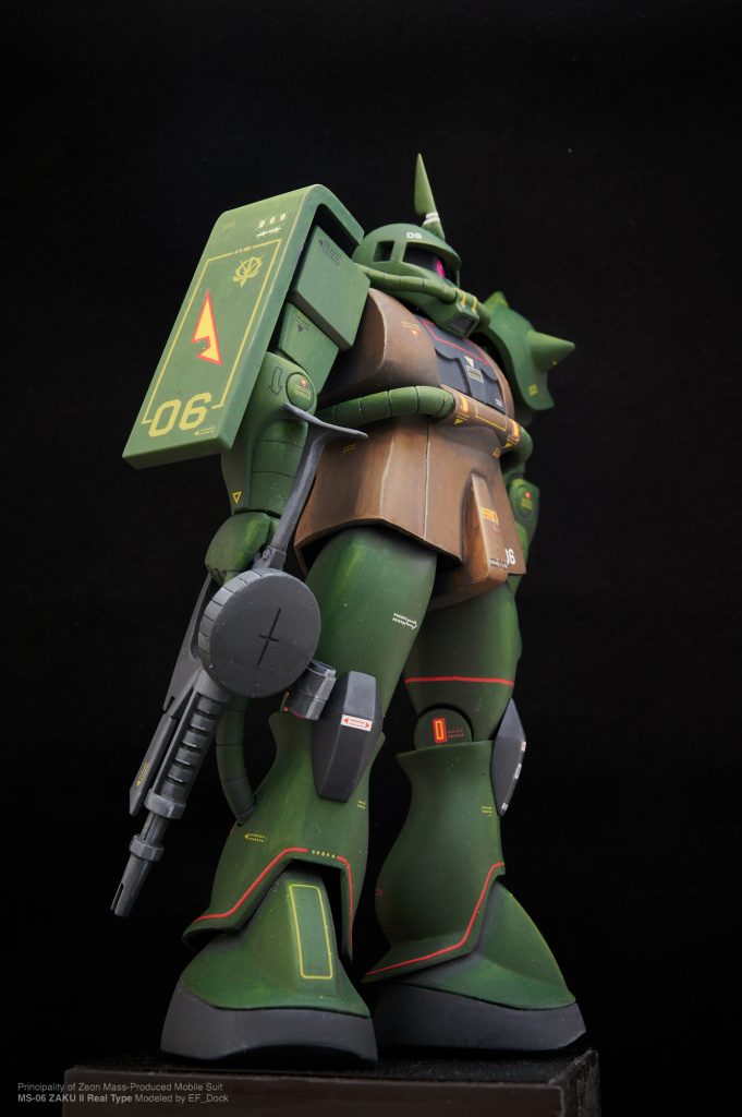 1/100 MS-06 ZAKU REAL TYPE リアルタイプ ザク–8枚目/制作者：EF_Dock