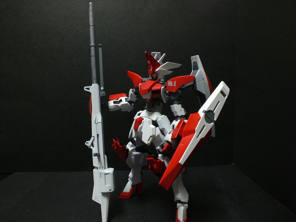 こういう武器を立たせてるの、好きです。