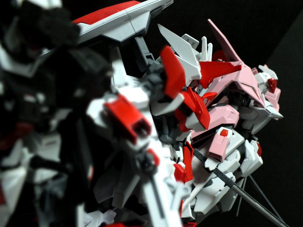 Mk.Ⅰ 風華、Mk.IV 梅華と。Mk.Ⅲ 月塵華はMk.Ⅱ 楓華と同型という設定なので、比較的早く完成しそうです。ちなみに風華は3年半前、梅華は1年前の作品です。