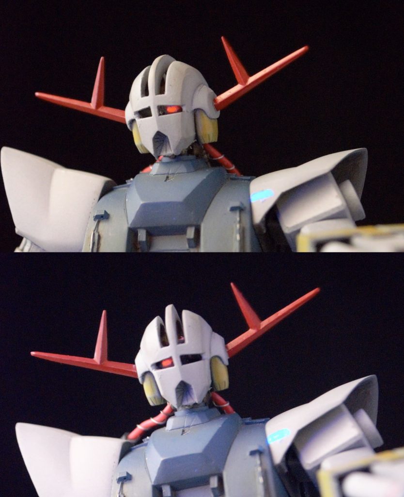 モノアイは可動式としました