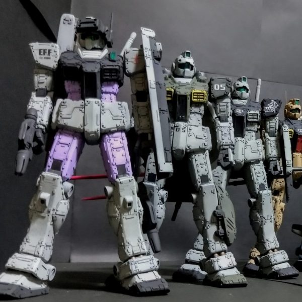 FGガンダム改ジムバリエーション展開