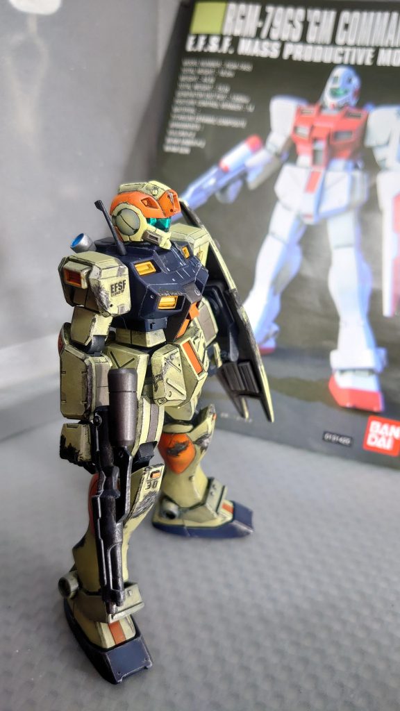 初めてドライブラシ、エッチング、ウォッシングしました。下手くそです😅