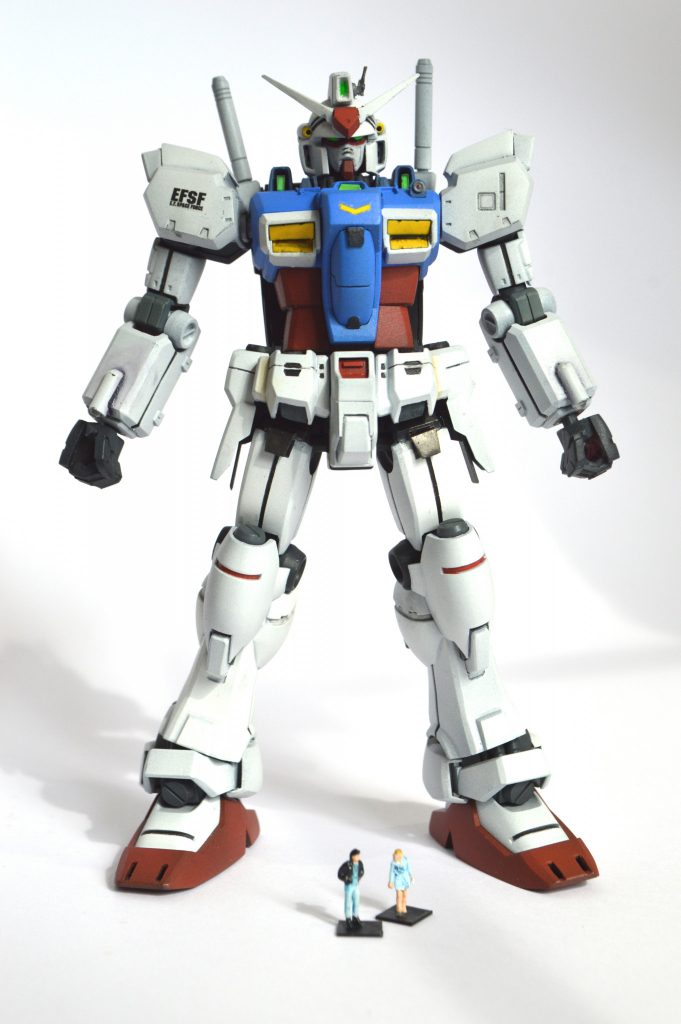 鉄道模型1/150の人形を使用して関係者っぽい人たちを作りました