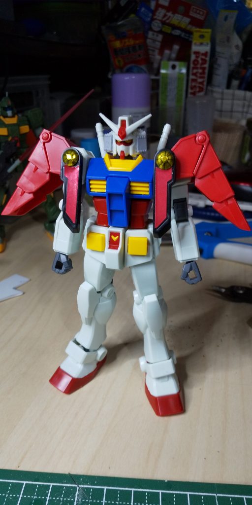 ムシャカゲガンダムみたいになった