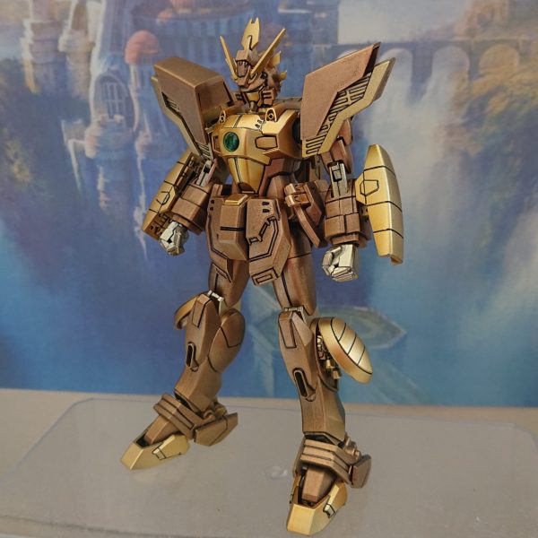 シャイニングガンダム 明鏡止水｜もみじ饅頭さんのガンプラ作品