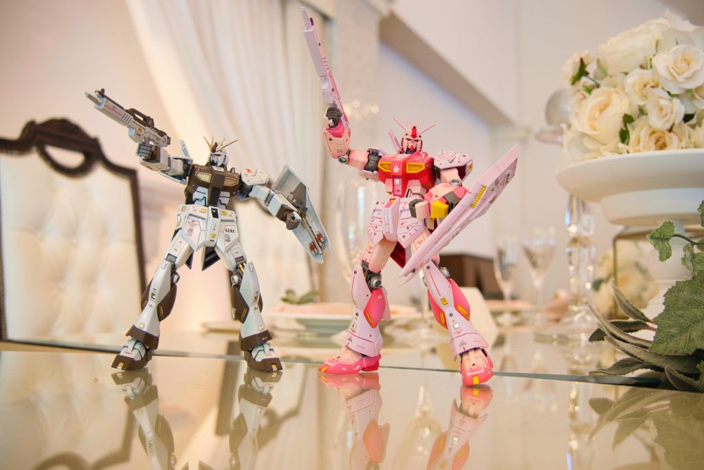 ピンク・νガンダム[EG]–8枚目/制作者：jigen