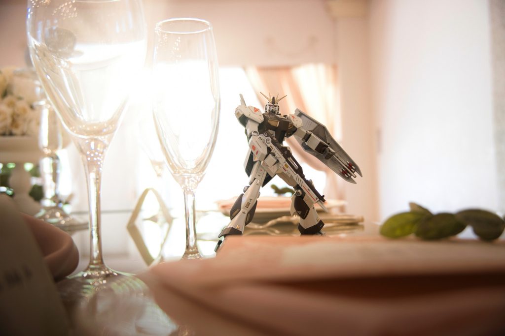 EG（エントリーグレード）・νガンダム–5枚目/制作者：jigen