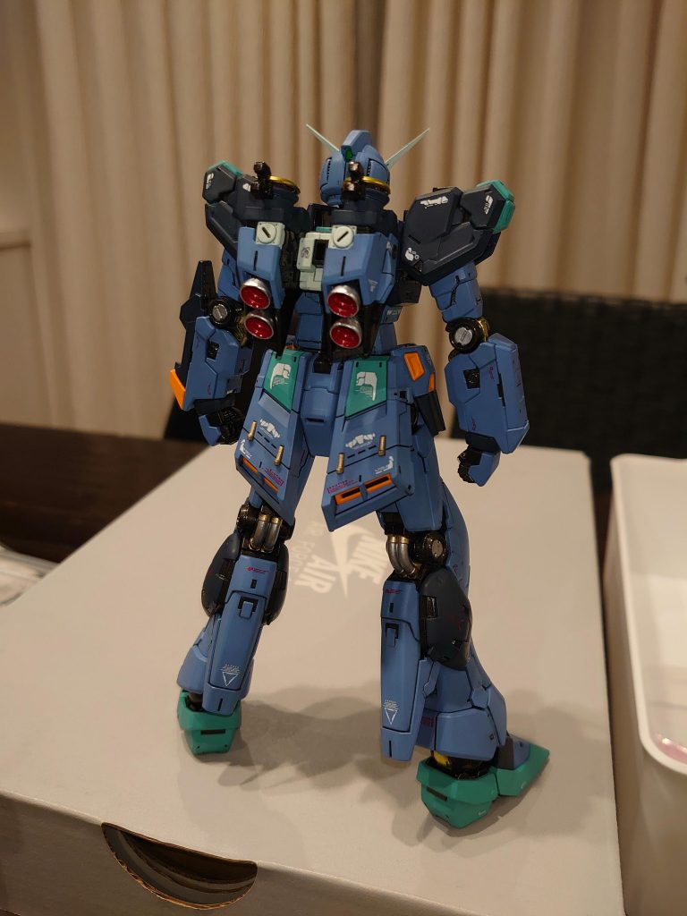 バックパックの変更はしていません。