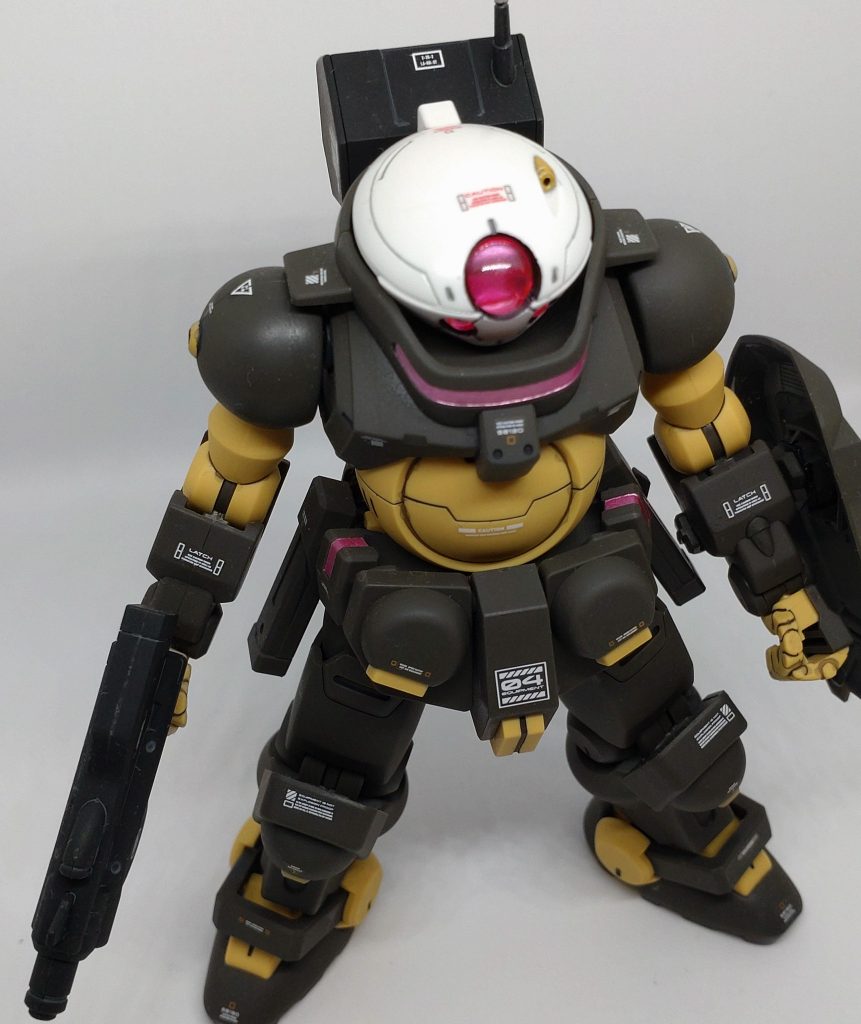 ハイキューパーツのコーションデカールを貼り付けました。