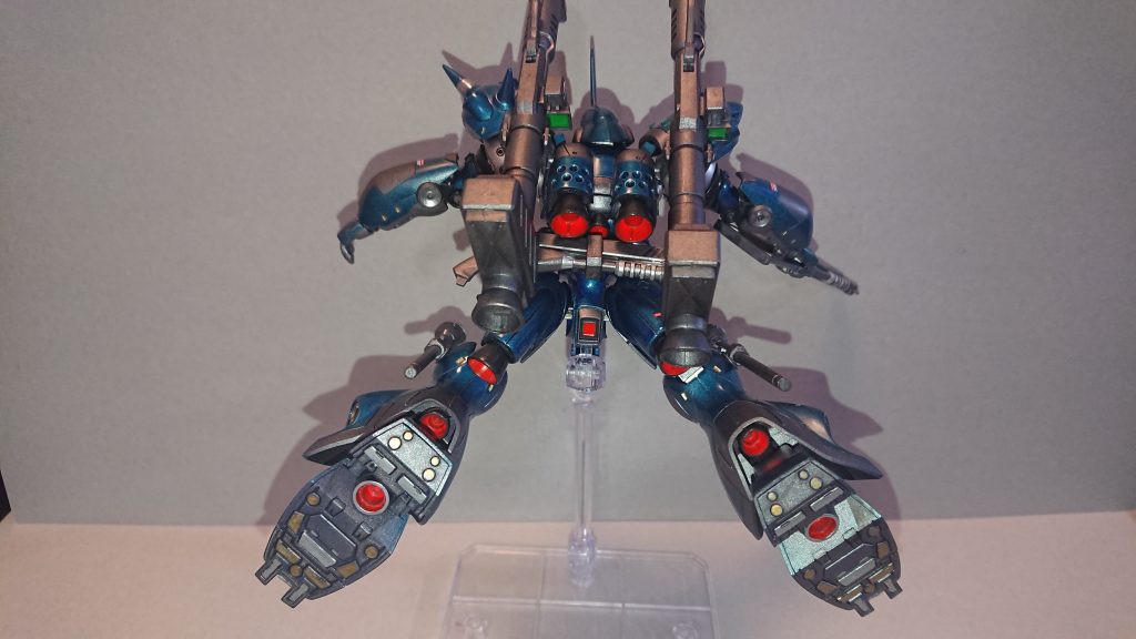 メッサー風のポーズが似合う。バーニアが光っていい(^-^)/