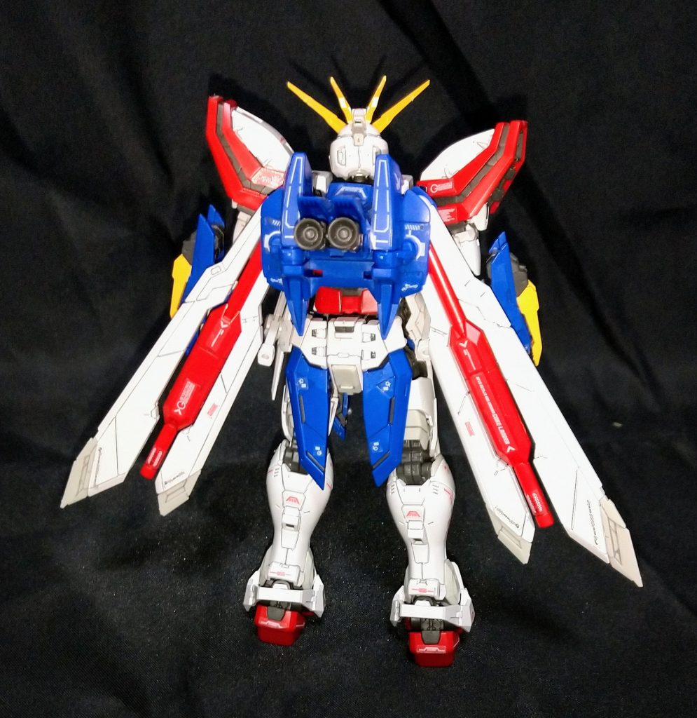 ゴッドガンダム–3枚目/制作者：メカ丸