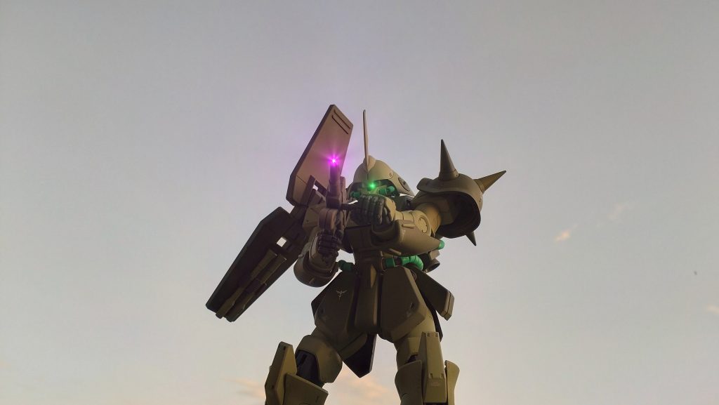 ライフルとモノアイの加工だけ。他にもデジラマ動画や写真を上げているので、是非御覧下さい✨https://gumpla.jp/other/1080852