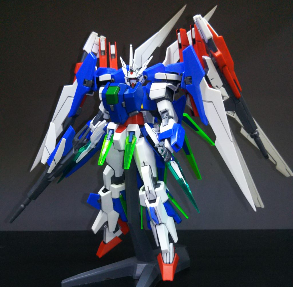 元々、AGE-2ノーマルとダブルバレットのミキシングを目指していたのですが、偶々同時にAGE-FXも買っていたので、巻き込まれましたｗ