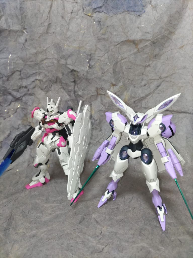 ガンダムルブリスとツーショット