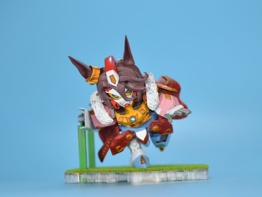 この走る姿ができる最低限の稼働をしこんでます