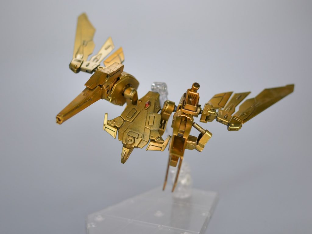 メタルガルーダ は全部付けられたはずだけど付け方忘れたのでパッとできた姿で。