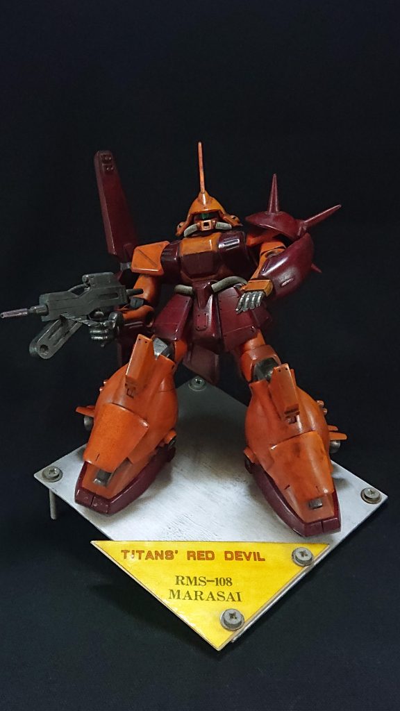 実家の自分の部屋にホコリがかぶったまま、ずっとおいてあった作品です。今になってGUNSTAに投稿するとは、製作した当時には夢にも思いませんでした…皆さんに御覧頂いて作品も喜んでいると思います。