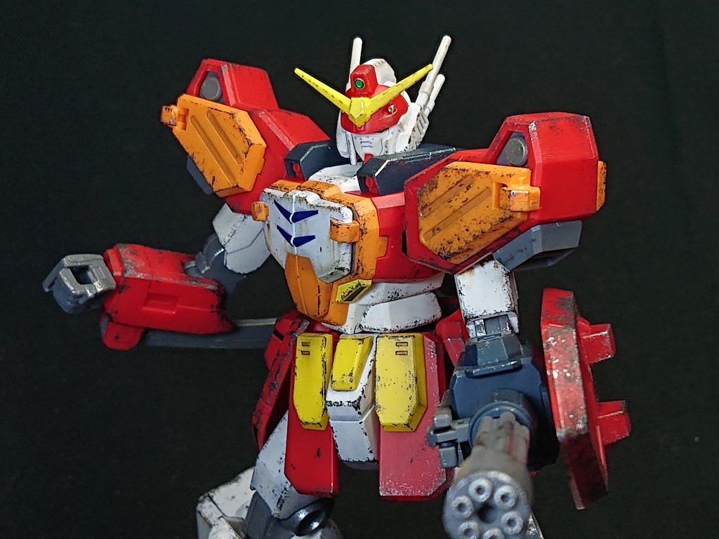 ガンダムヘビーアームズ–3枚目/制作者：マイクラ