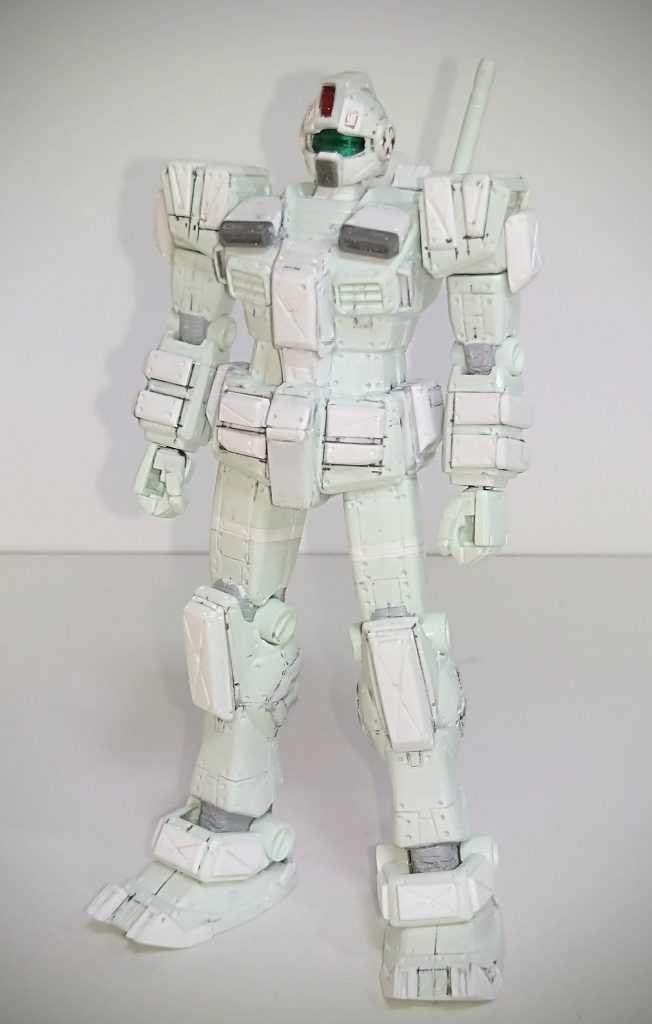 やはりいつものFGガンダムベースとわかる１枚😊