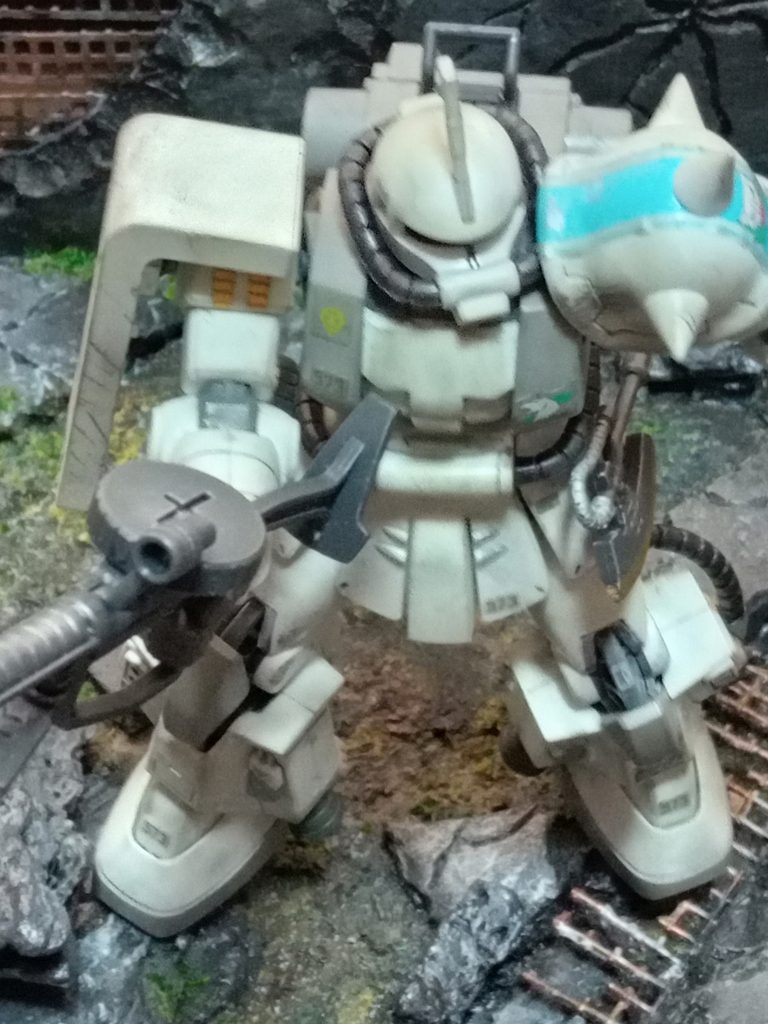 HGUC 1/144 MS-06R-1A シン・マツナガ専用ザク–4枚目/制作者：まっちゃん